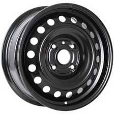 Колесный диск ТЗСК Штамп 6х15/4х114.3 D56.6 ET44 черный глянцевый Шевроле Лачети